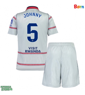 Atletico Madrid Johnny Cardoso #5 Replika Babytøj Tredje sæt Børn 2026-27 Kortærmet (+ Korte bukser)
